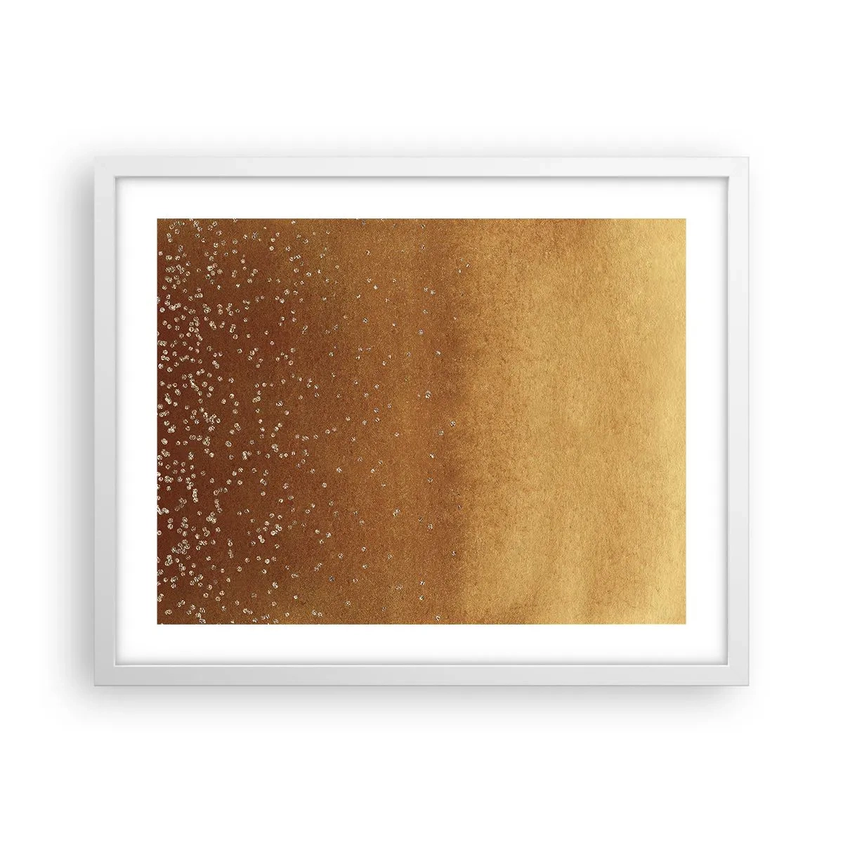 Plakat i hvid ramme - Lysets fødsel - 50x40 cm