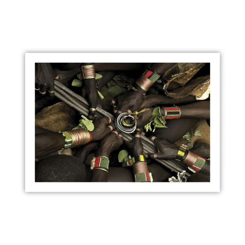 Plakat - Vi er sammen - 70x50 cm