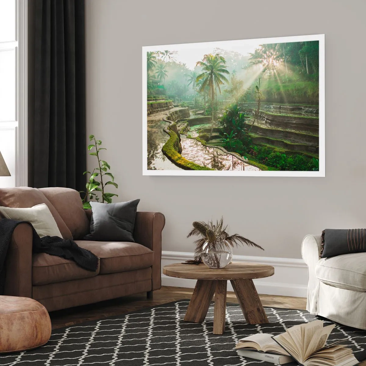 Plakat - Voksende op i solen - 40x30 cm