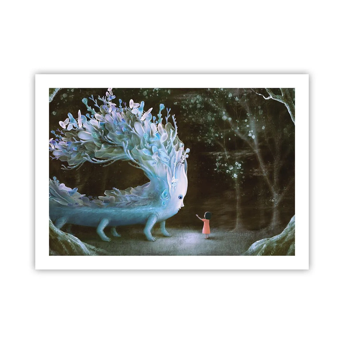 Plakat - Et fantastisk møde - 70x50 cm