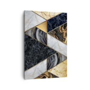 Lærredstryk - Billede på lærred - Sten for sten - 70x100 cm