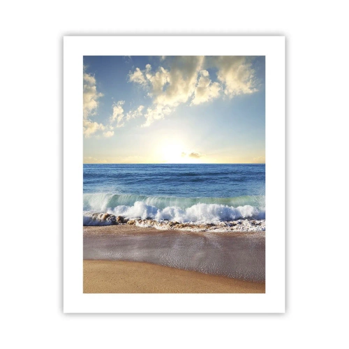 Plakat - Bevægelse og stilhed på samme tid - 40x50 cm