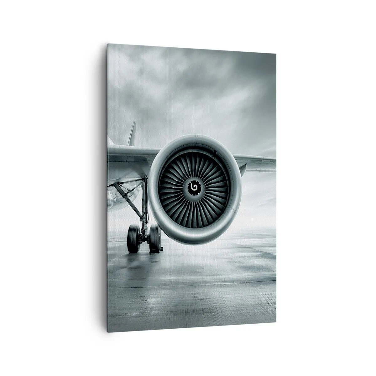 Lærredstryk - Billede på lærred - Der er kraft! - 80x120 cm