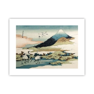 Plakat - I japansk ånd - 40x30 cm