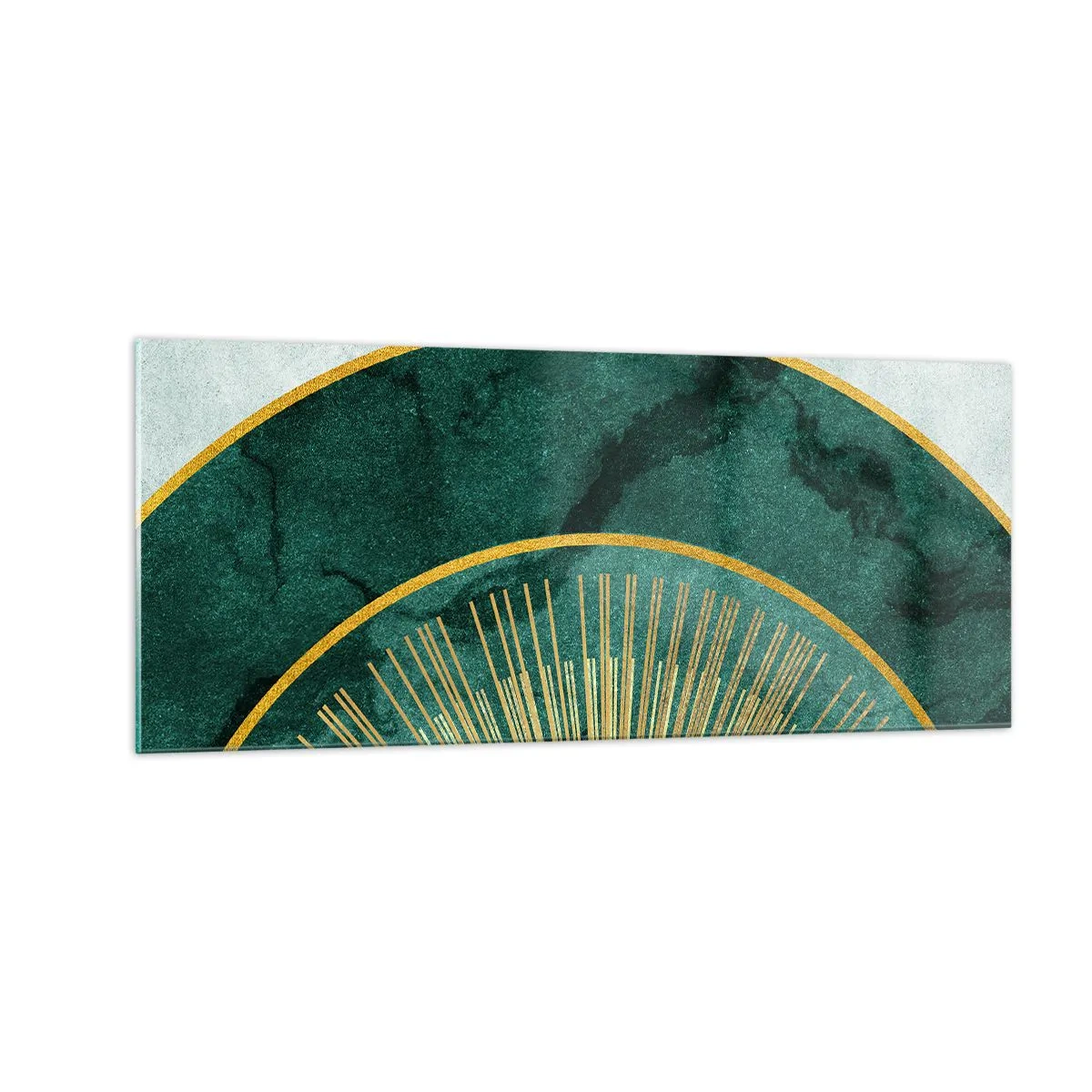 Billede på glas - Et anderledes solsystem - 100x40 cm