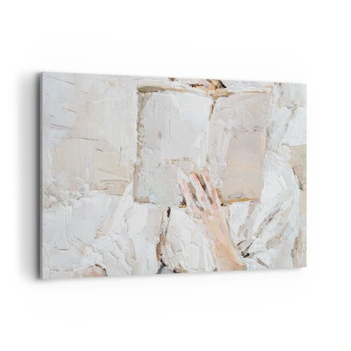 Lærredstryk - Billede på lærred - I en anden verden - 120x80 cm