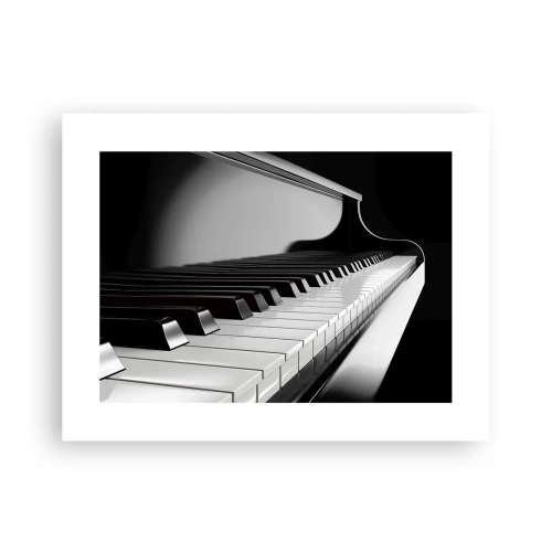 Plakat - Harmoni af former og farver - 40x30 cm