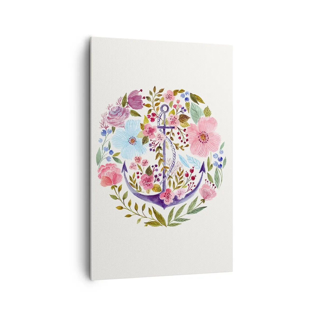 Lærredstryk - Billede på lærred - En sømands gode nattesøvn - 80x120 cm