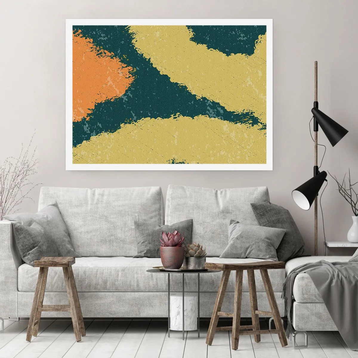Plakat - Abstraktion - i slowmotion - 91x61 cm