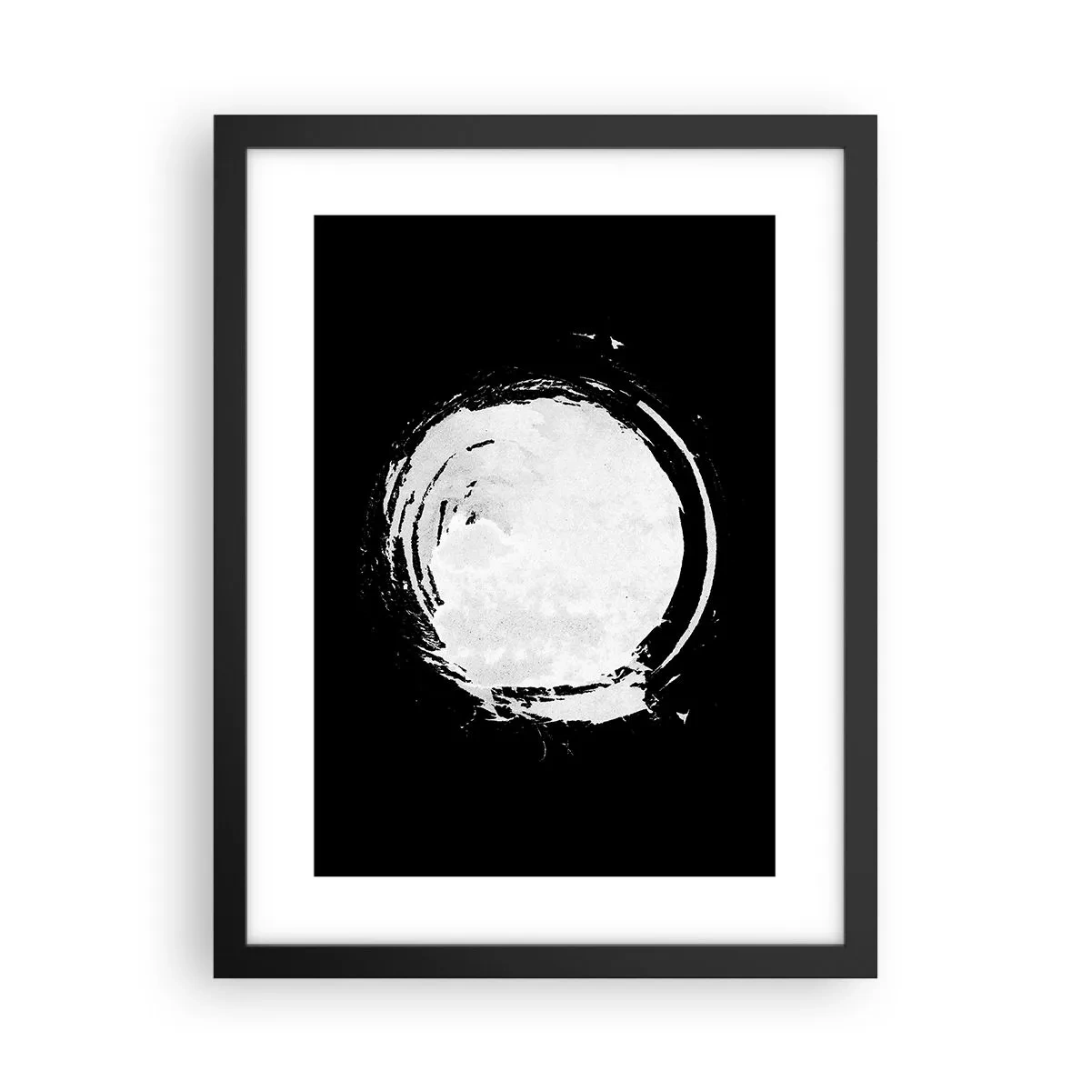 Plakat i sort ramme - Den gode vej ud - 30x40 cm