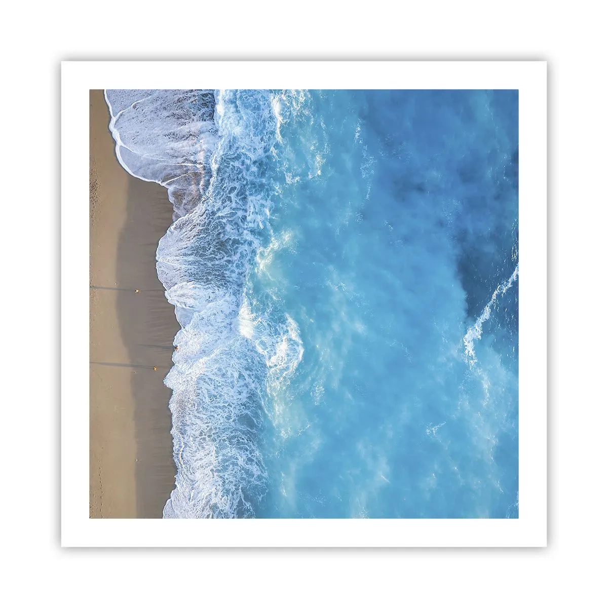 Plakat - Den blå kraft - 60x60 cm