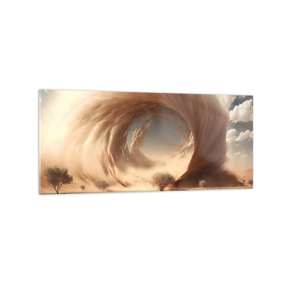 Billede på glas - Åben portal - 120x50 cm