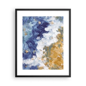 Plakat i sort ramme - Elementernes dans - 40x50 cm