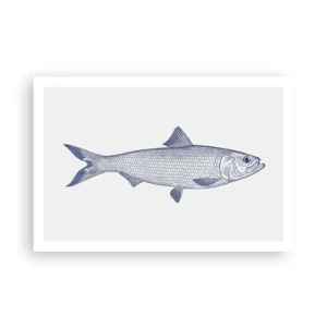 Plakat - Hilsner fra de nordlige have - 91x61 cm