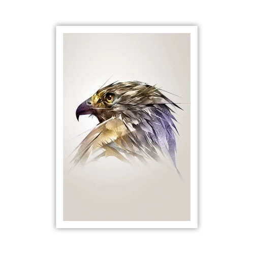 Plakat - Portræt af en kriger - 70x100 cm