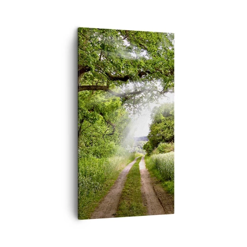 Lærredstryk - Billede på lærred - Et in Arcadia ego - 45x80 cm