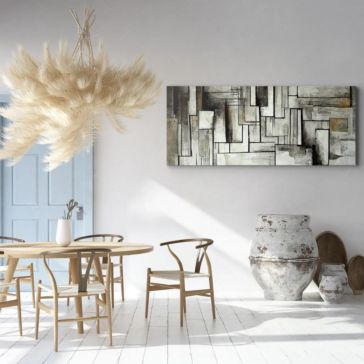 Lærredstryk - Billede på lærred - Enkelthedens kraft - 90x30 cm