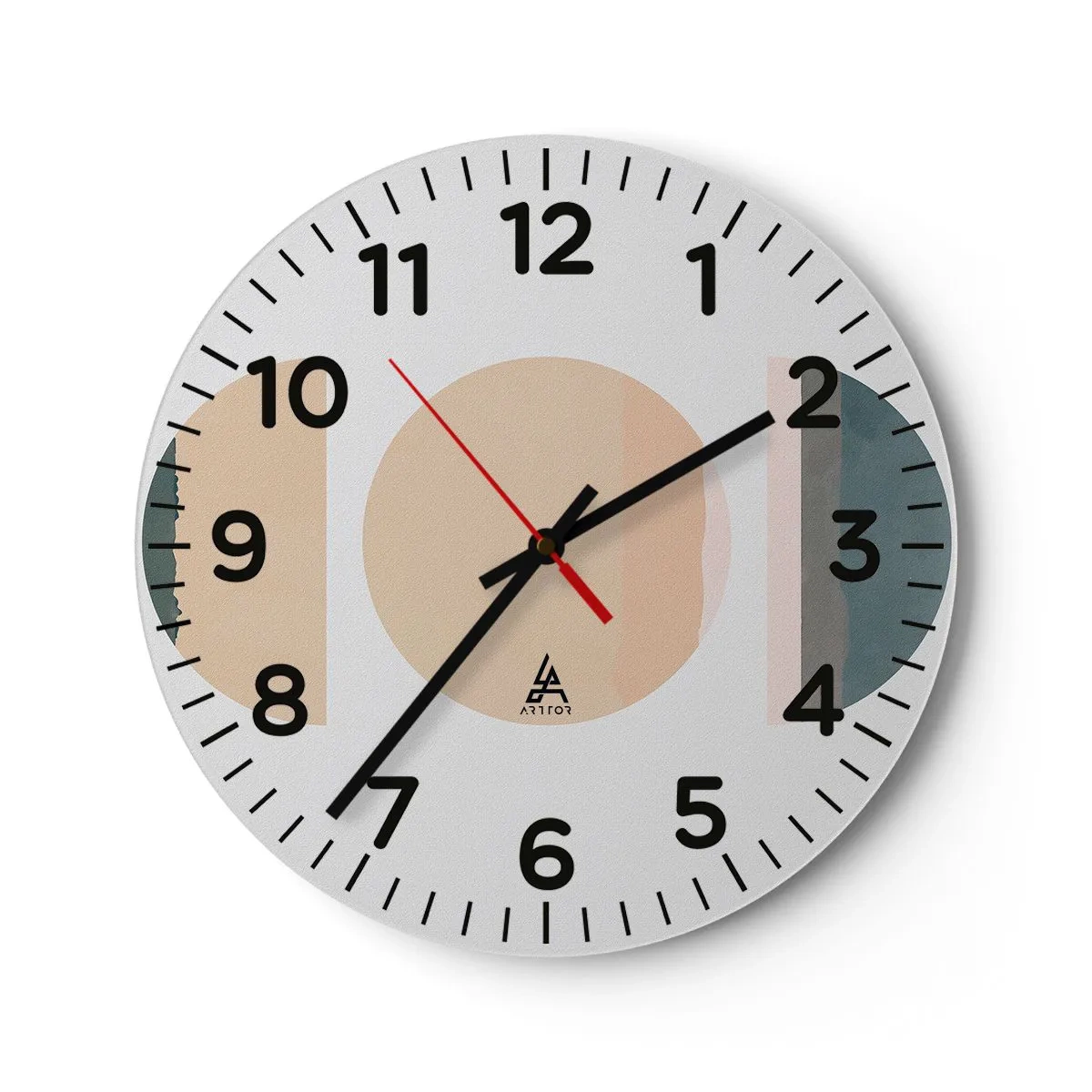 Vægur, Uret - Hjul for hjul - 40x40 cm