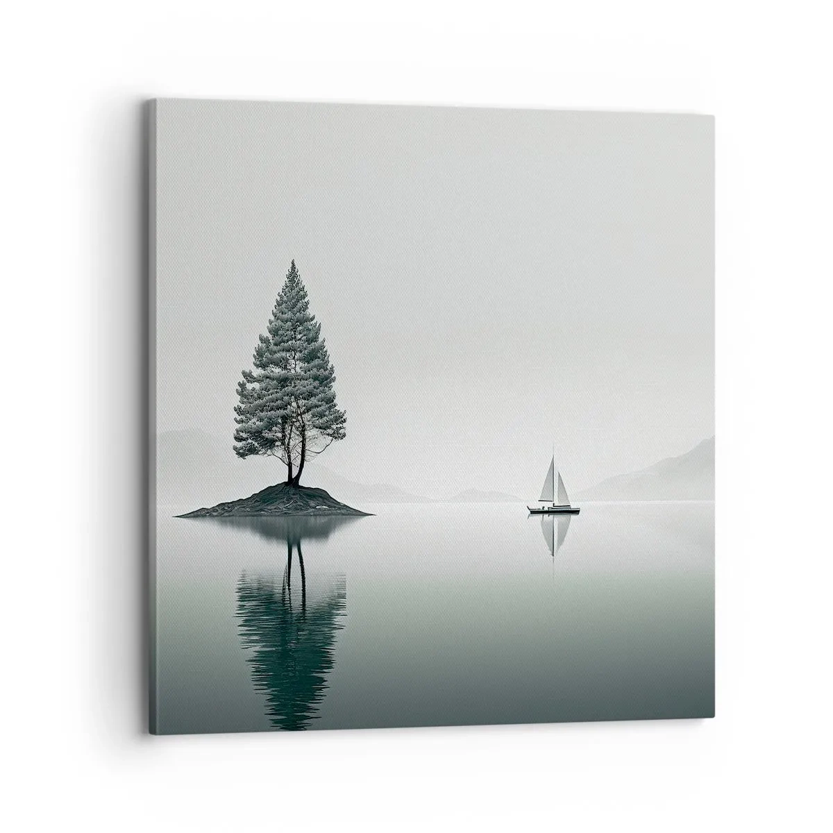 Lærredstryk - Billede på lærred - En drøm - 70x70 cm