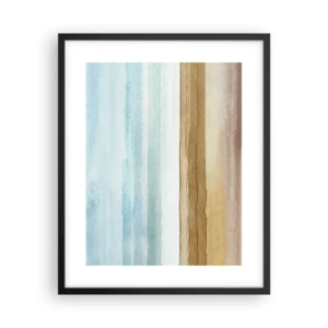 Plakat i sort ramme - Trøst - 40x50 cm