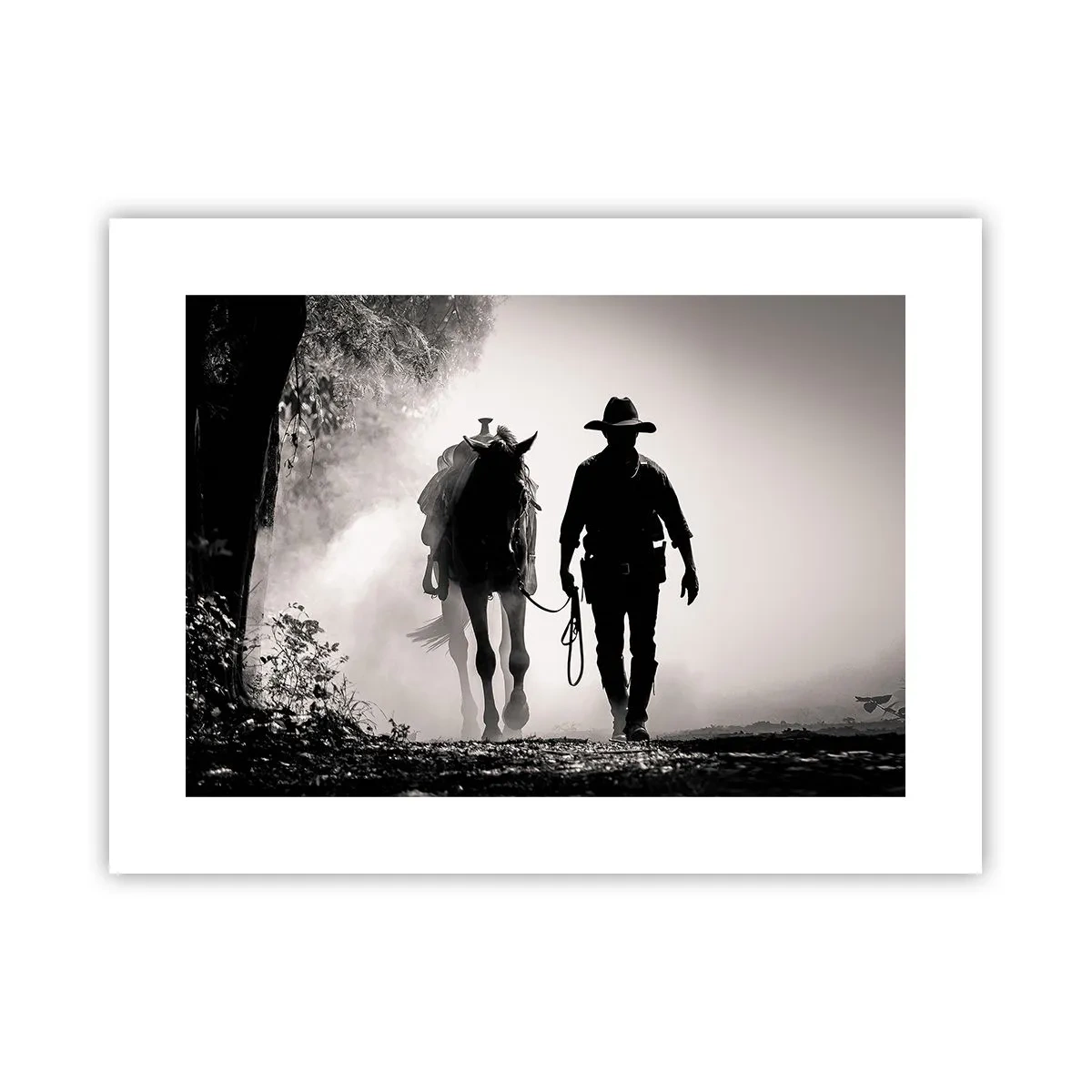 Plakat - En morgen i Texas - 40x30 cm