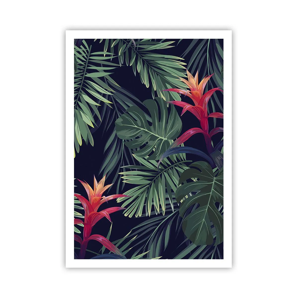 Plakat - Brænd i grønt - 70x100 cm
