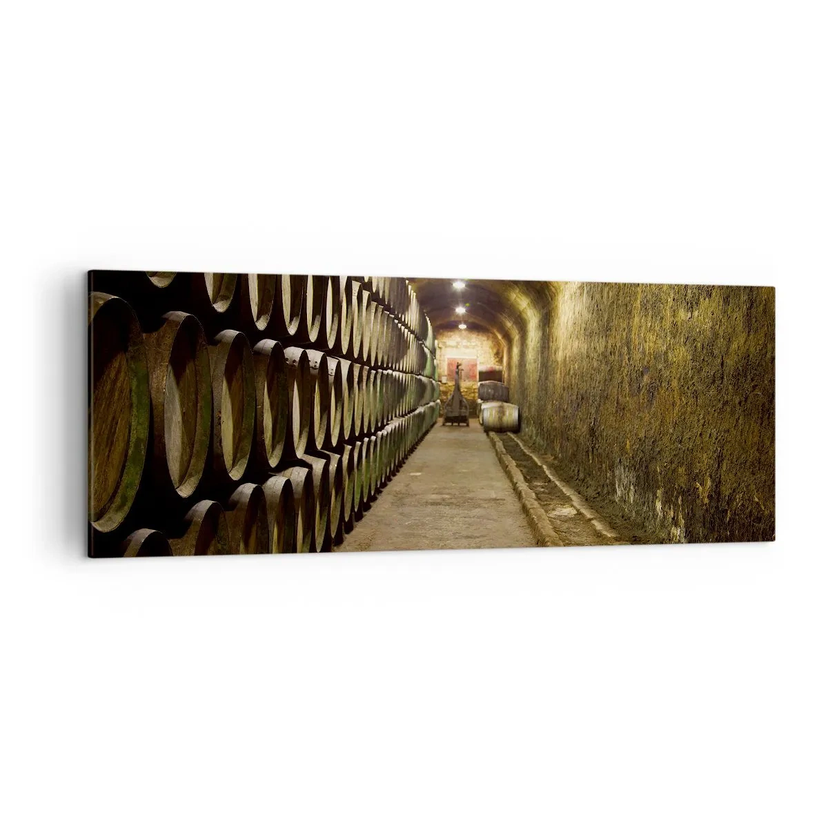 Lærredstryk - Billede på lærred - Det er godt at ligge ned - 140x50 cm