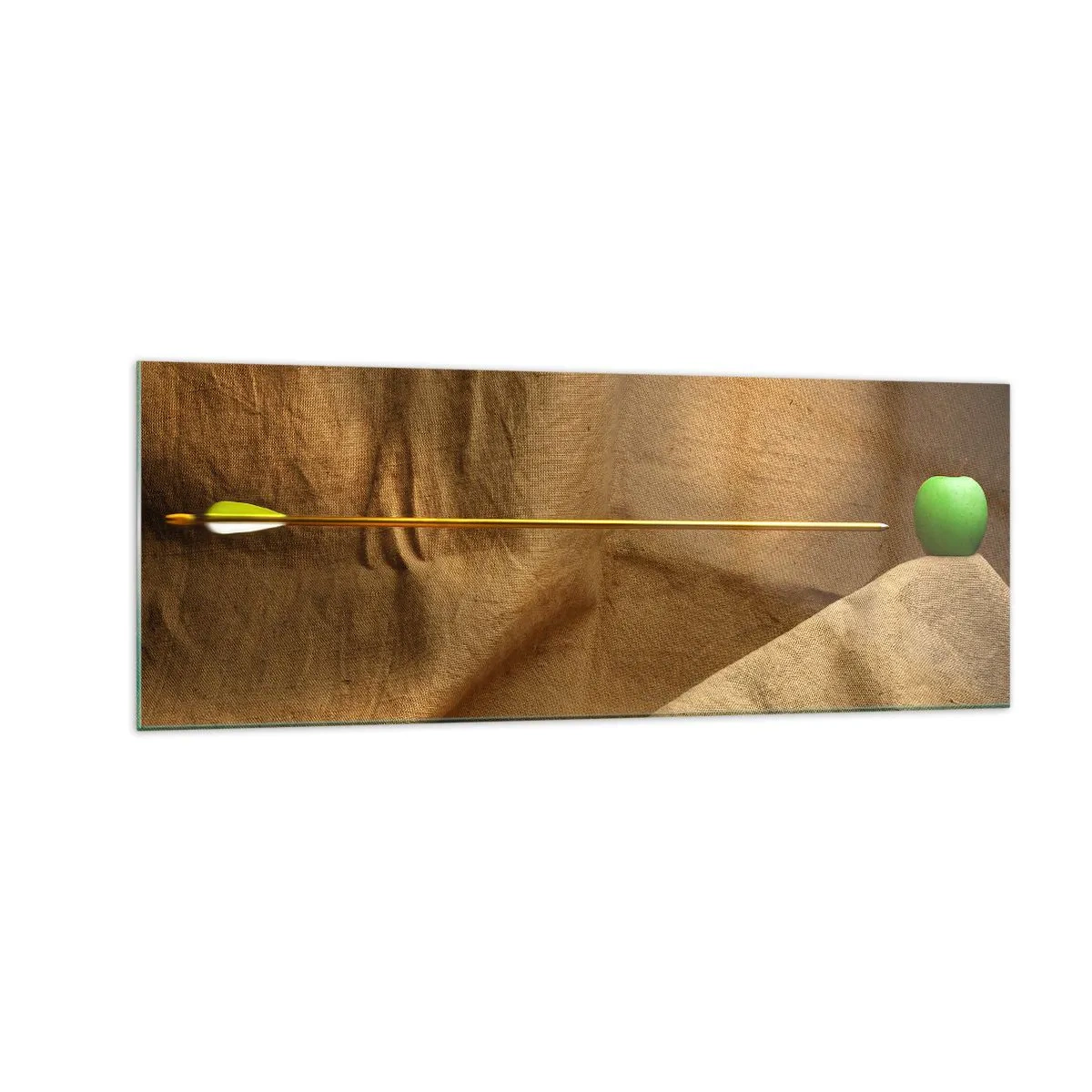 Billede på glas - Påkald William Tell's ånd - 140x50 cm