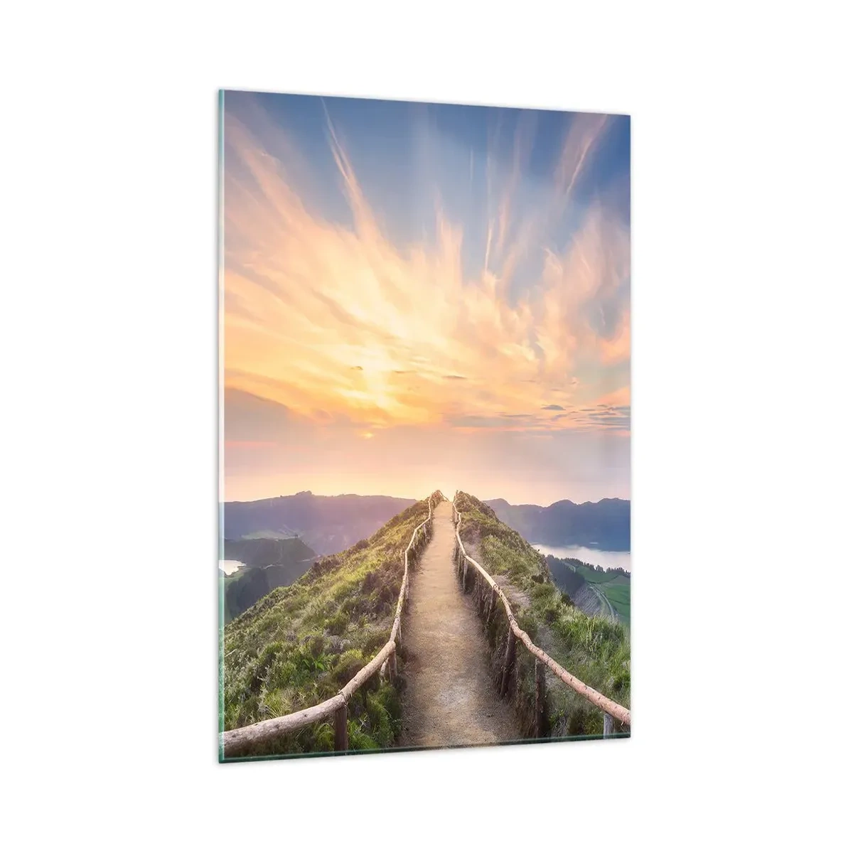 Billede på glas - Tæt på himlen - 80x120 cm