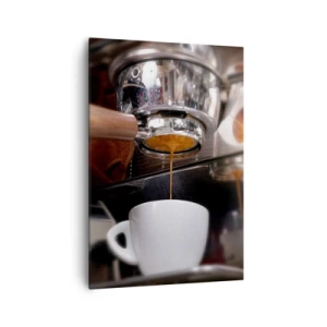 Lærredstryk - Billede på lærred - Et godt øjeblik på dagen - 70x100 cm