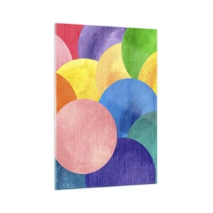 Billede på glas - Den oprindelige fylde af liv - 70x100 cm