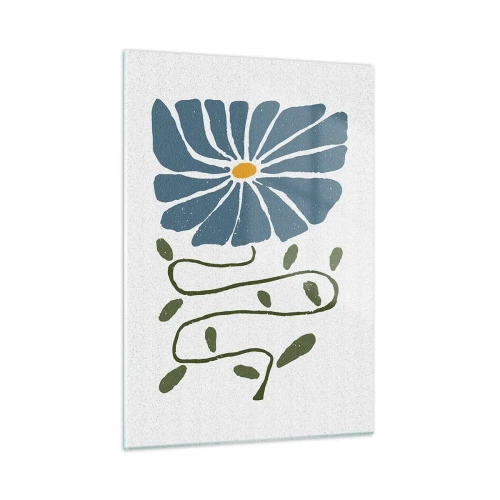 Billede på glas - Fra kvist til blomst - 50x70 cm