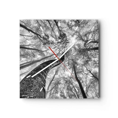 Vægur, Uret - Kapløb mod lyset - 40x40 cm