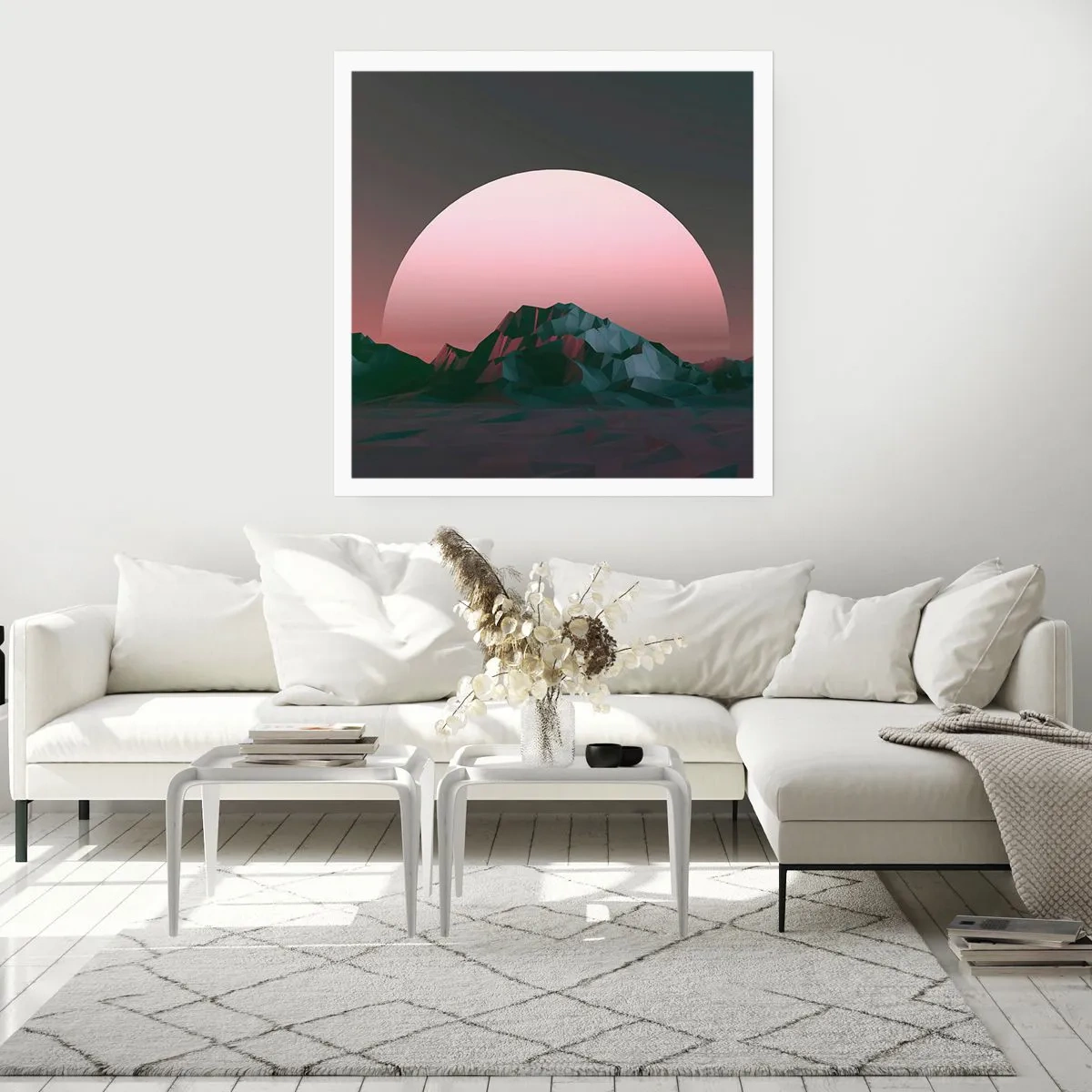 Plakat - I en nabogalakse - 30x30 cm