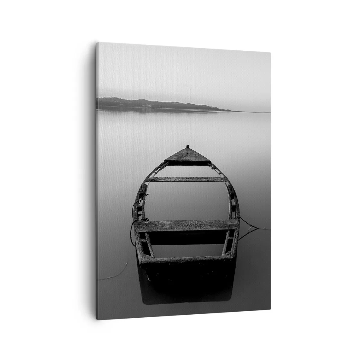 Lærredstryk - Billede på lærred - Længsel og melankoli - 50x70 cm