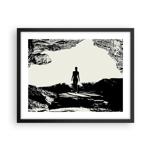 Plakat i sort ramme - Et nyt udseende - 50x40 cm