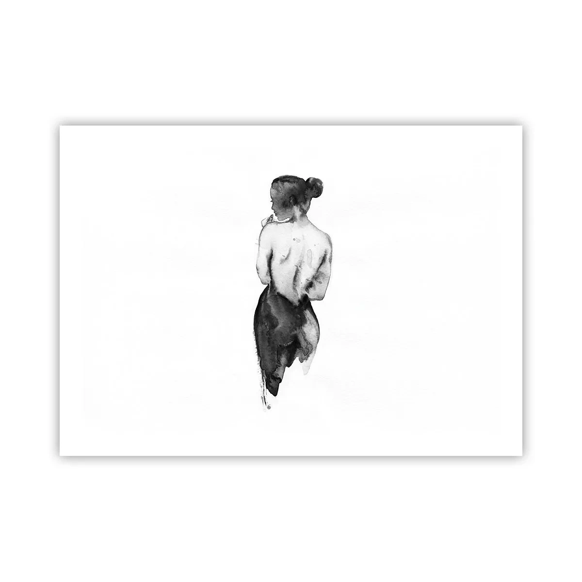 Plakat - Med hende forsvinder verden - 70x50 cm