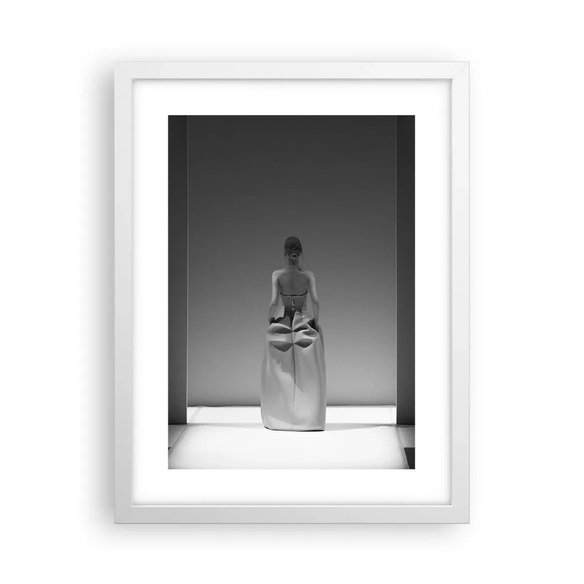 Plakat i hvid ramme - Raffineret enkelhed - 30x40 cm
