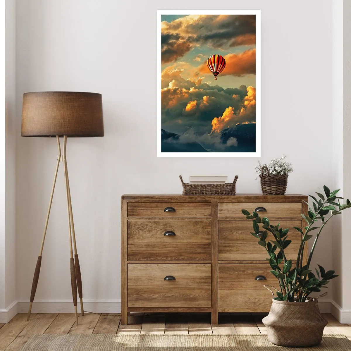 Plakat - Jeg går, fordi jeg vil - 70x100 cm