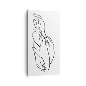 Lærredstryk - Billede på lærred - God berøring - 65x120 cm