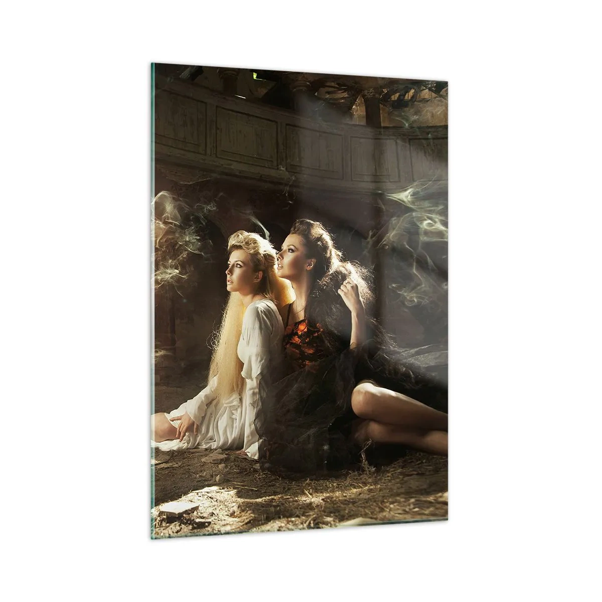 Billede på glas - Og der skete poesi - 50x70 cm