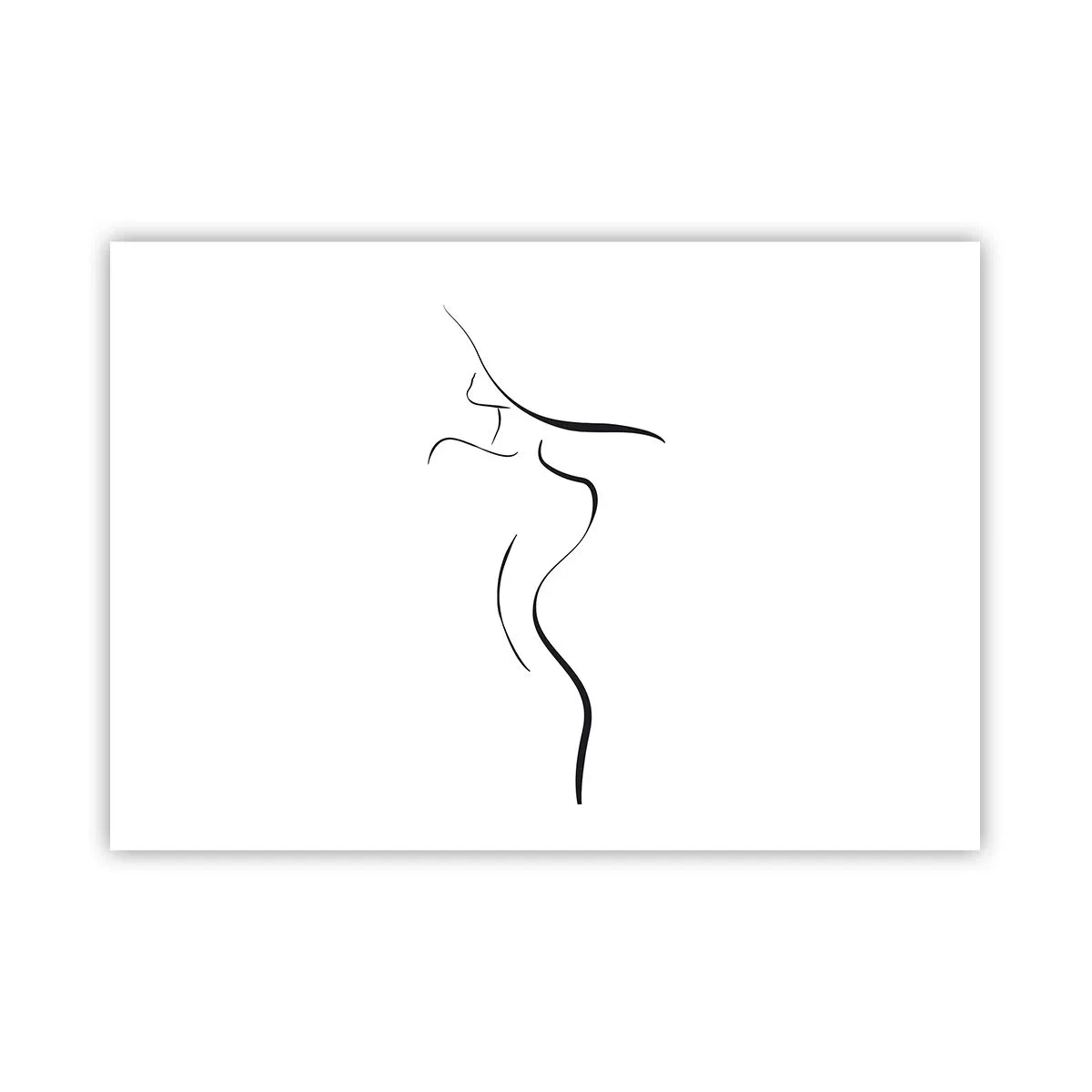 Plakat - Flygtig som en bølge - 100x70 cm