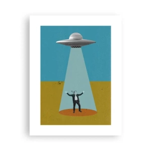 Plakat - Et tæt møde - 30x40 cm