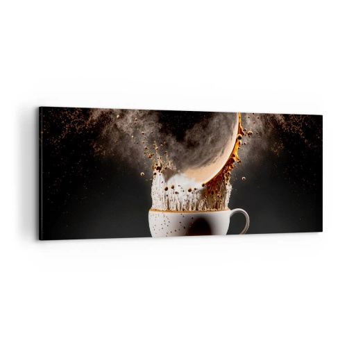 Lærredstryk - Billede på lærred - En eksplosion af smag - 100x40 cm