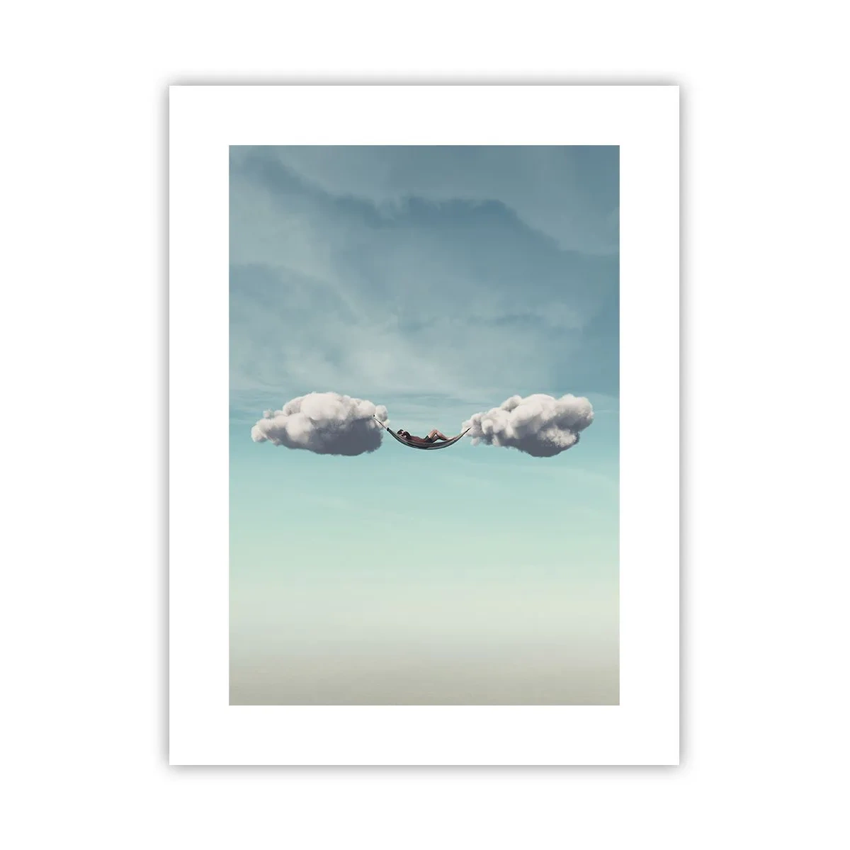 Plakat - Lykken i øjeblikket - 30x40 cm