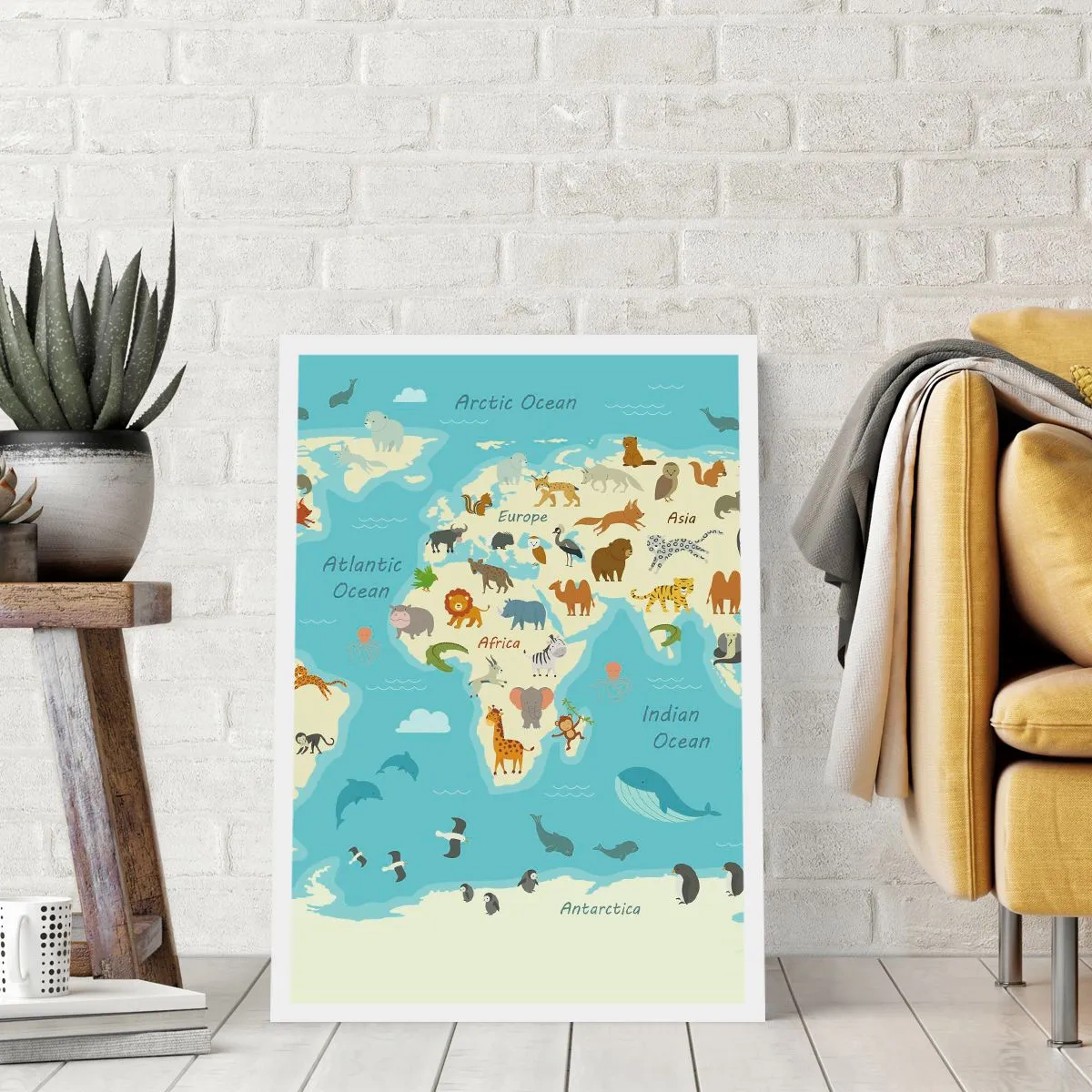 Plakat - Gode naboer - 70x100 cm