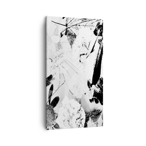 Lærredstryk - Billede på lærred - Efterår i det negative - 45x80 cm