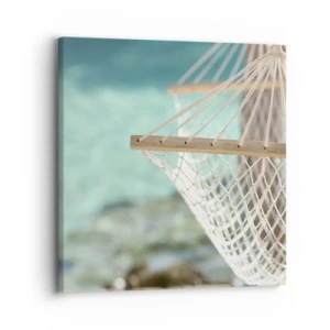 Lærredstryk - Billede på lærred - Tid til afslapning - 30x30 cm