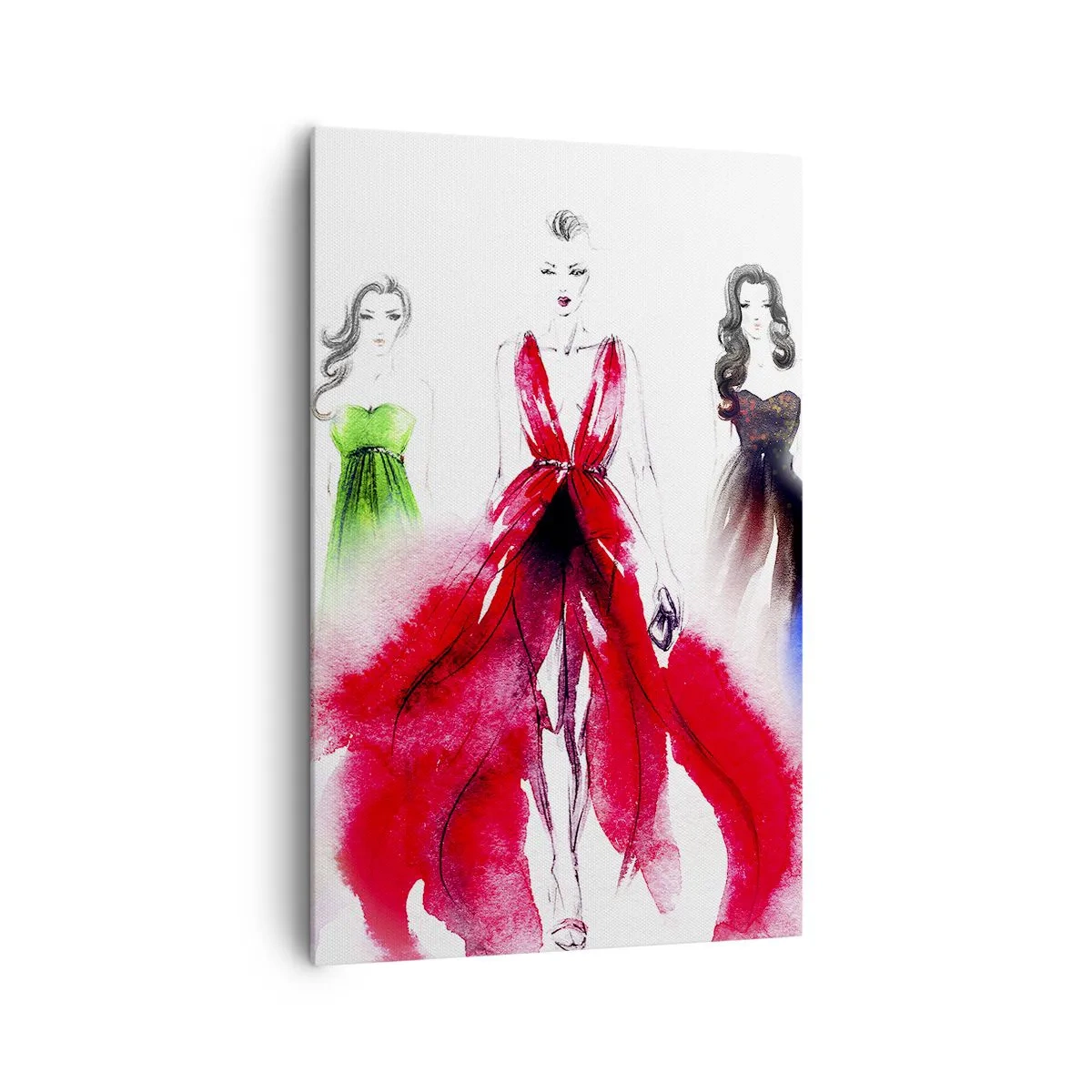 Lærredstryk - Billede på lærred - Stemninger til outfits - 80x120 cm
