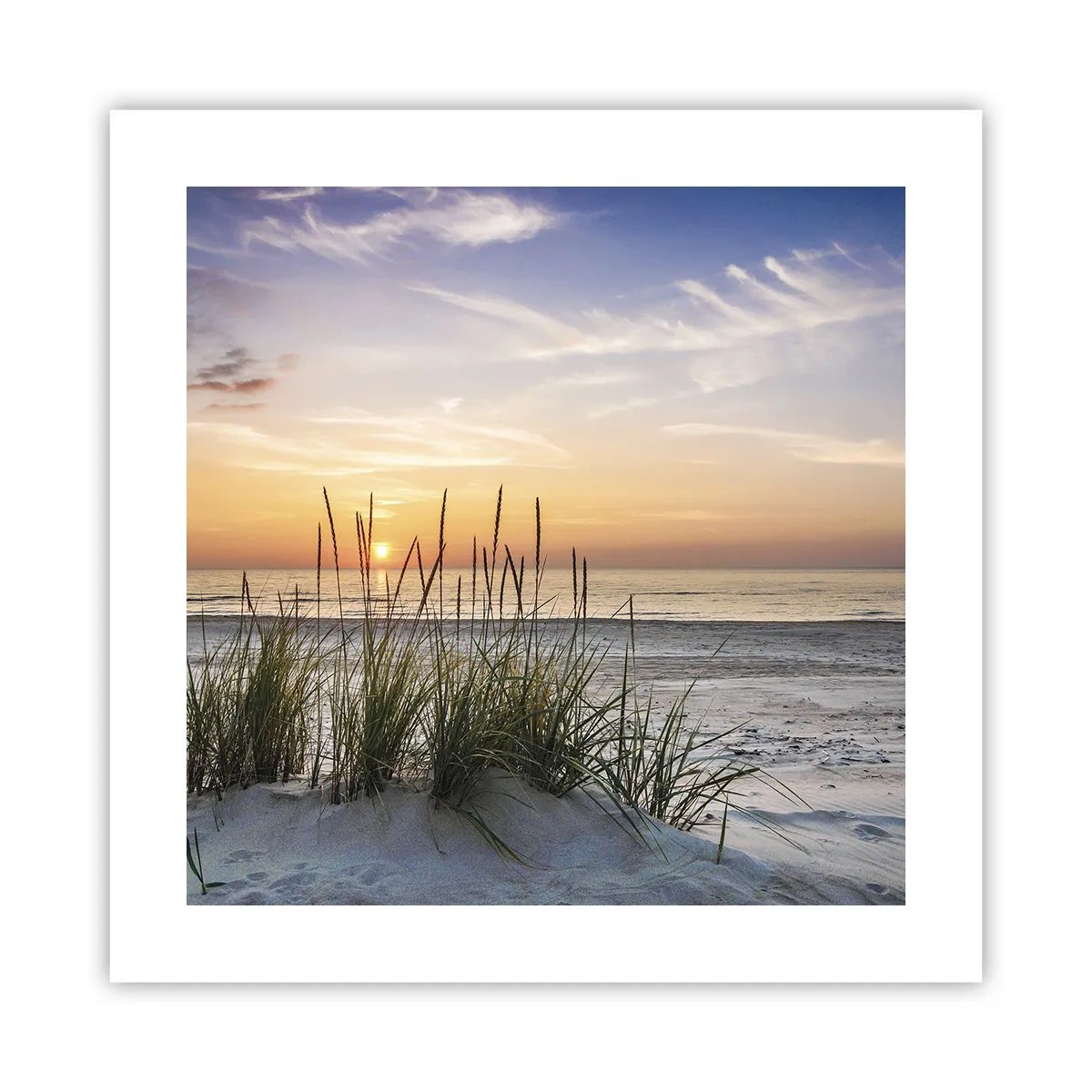 Plakat - Se, tænk, føl - 40x40 cm